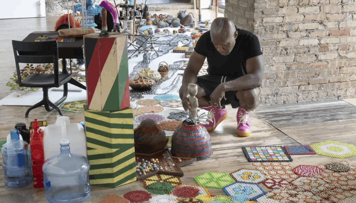 How Artist Nick Cave Memorializes His Ancestors Through ‘Mammoth’ Work